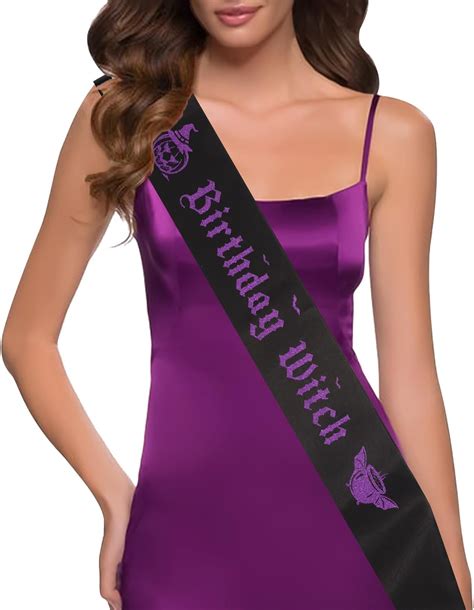 Level Up Your Birthday Celebration with a Witch Sash